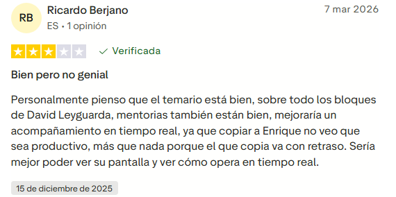 opiniones tradeando.net